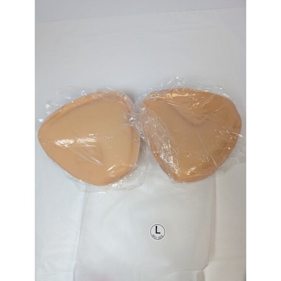 Sticky Bra Inserts Push Up - Double Sided Adhesive Breast Pads Sz Large - Picture 6 of 12